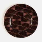 Wholesale glass charger plate PZ-033 product photo
